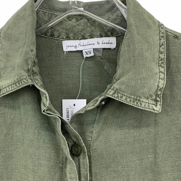 𝅺YOUNG Fabulous & Broke Rumor Romper NWT Size XS - Picture 5 of 13